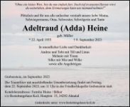 eine Anzeige