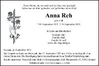 eine Anzeige
