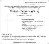 eine Anzeige