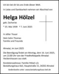 eine Anzeige