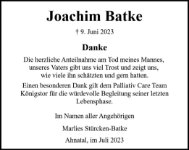 eine Anzeige