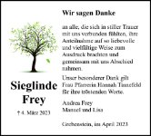 eine Anzeige